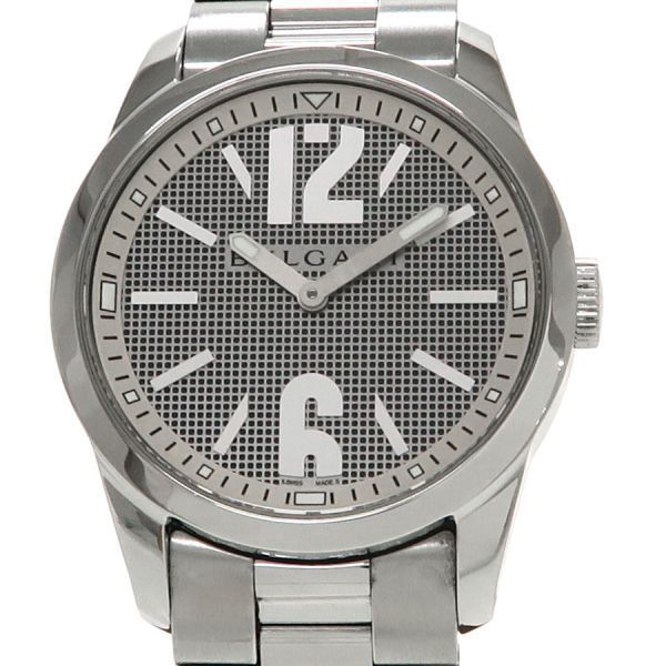 ブルガリ ソロテンポ 37mm ST37S メンズ 腕時計【Aランク】【中古
