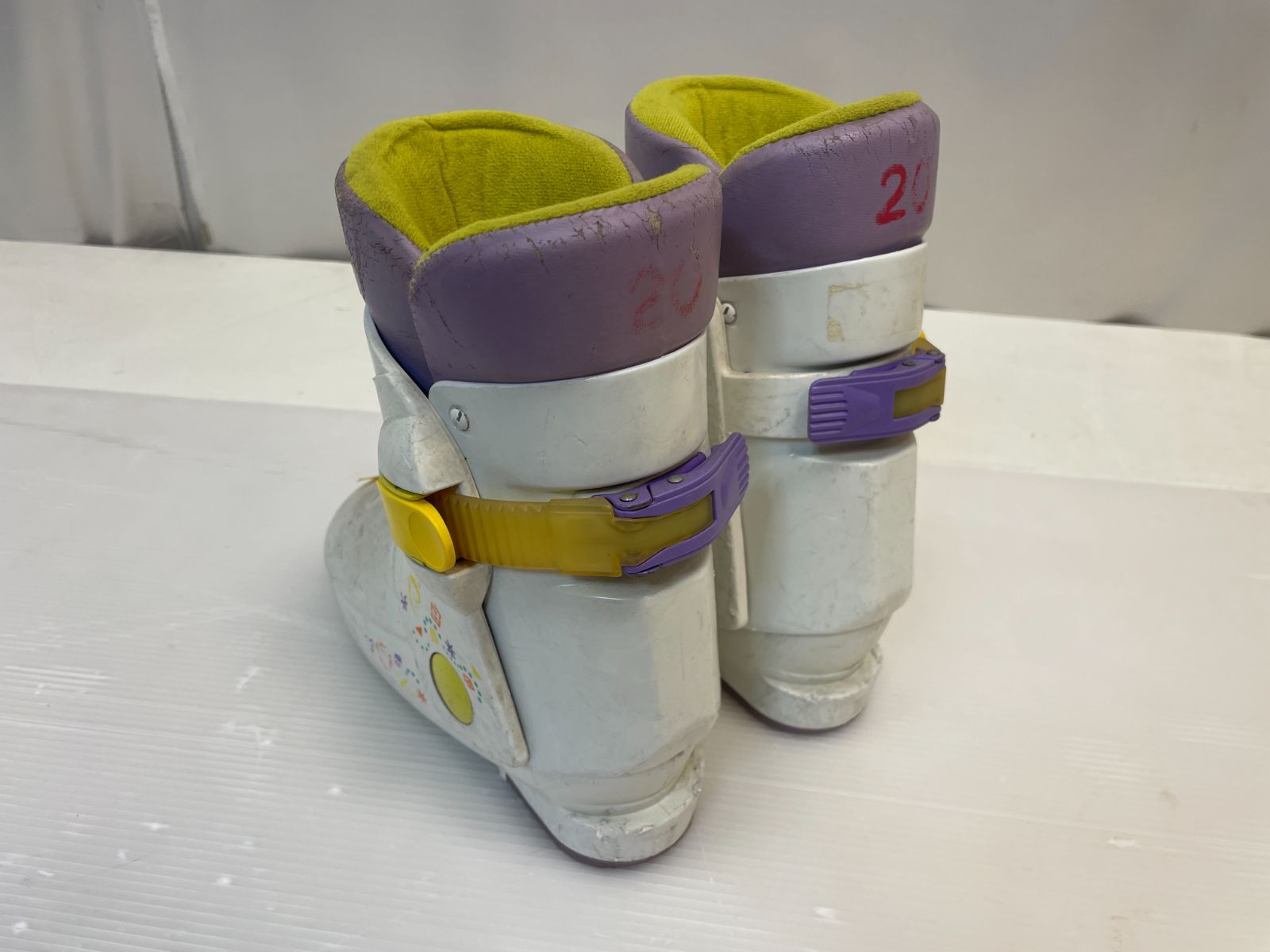 ◇メンテ済◇ Jr スキー セット KAZAMA SPAX 120 cm ジュニア 子供 向