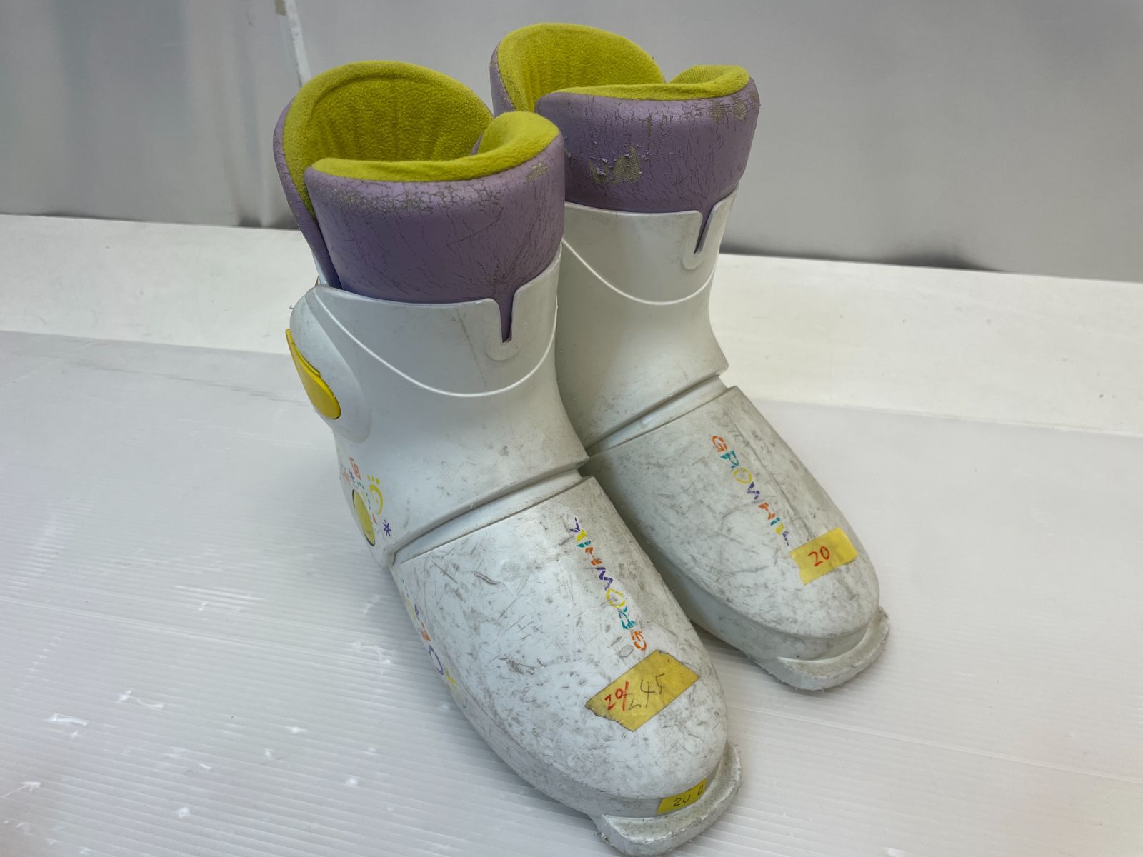 ◇メンテ済◇ Jr スキー セット KAZAMA SPAX 120 cm ジュニア 子供 向