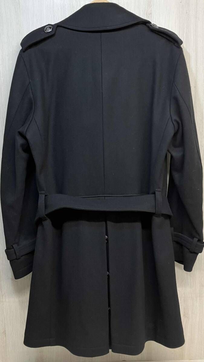 BURBERRY BLACK LABEL カシミヤ 混 ウール ナポレオン ジャケット