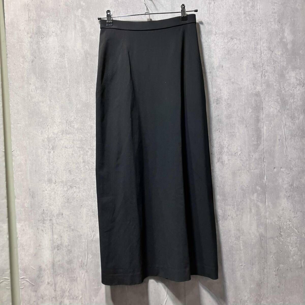 90s archive ISSEY MIYAKE ウールレーヨンロングスカート IM41-FG111