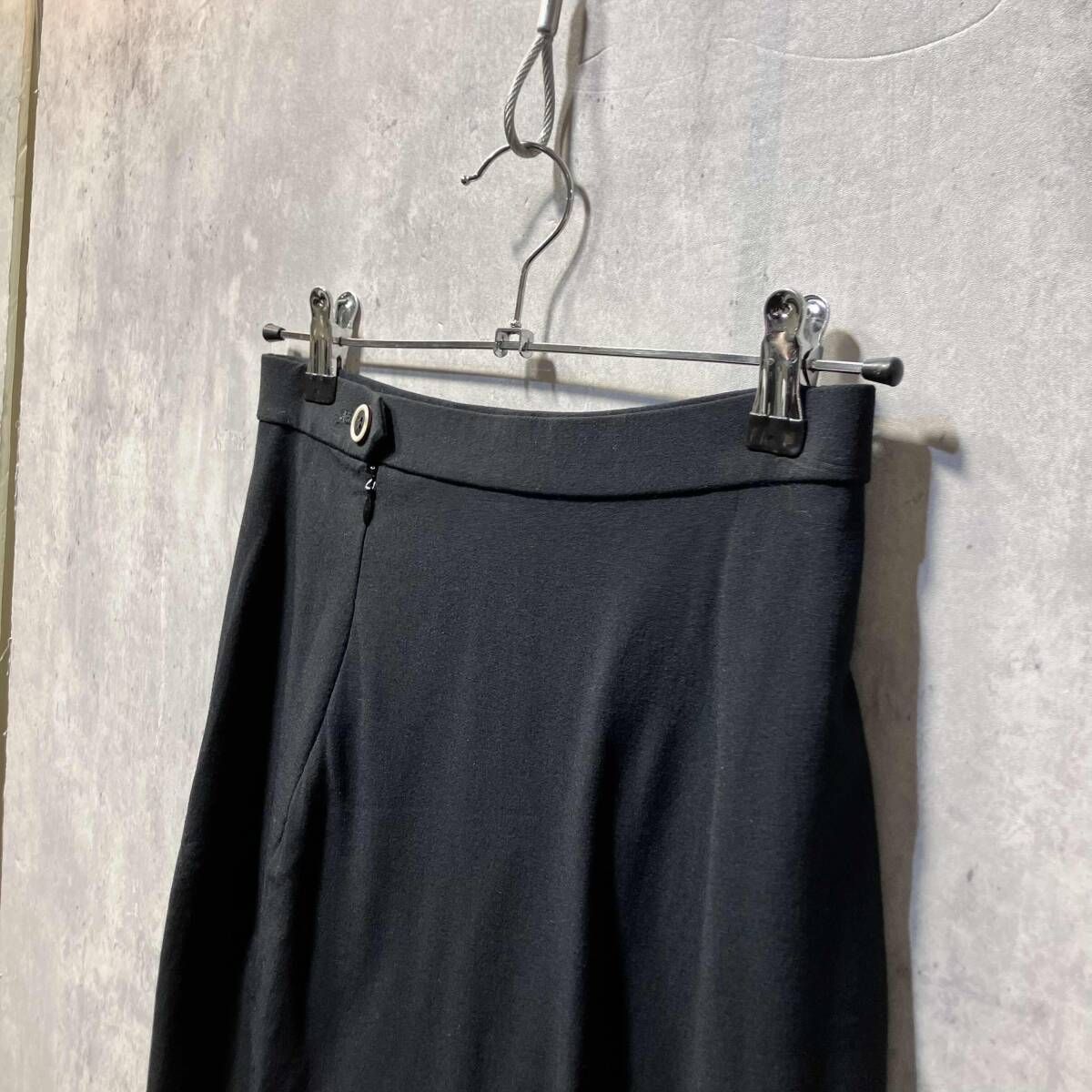 90s archive ISSEY MIYAKE ウールレーヨンロングスカート IM41-FG111