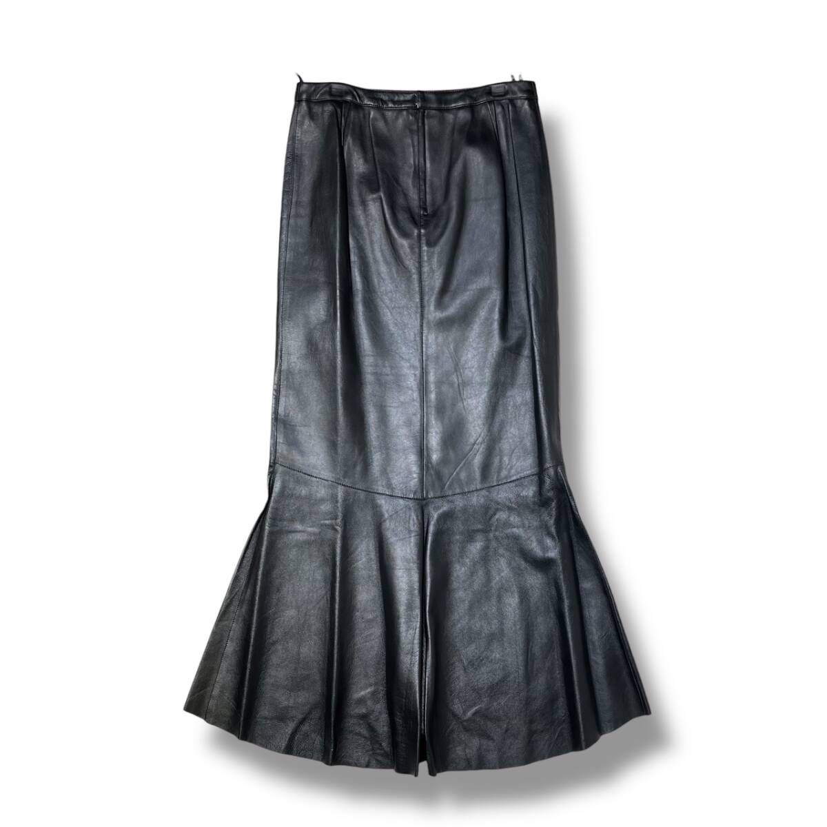 00ss archive JEAN PAUL GAULTIER FEMME レザーフレアスカート 40