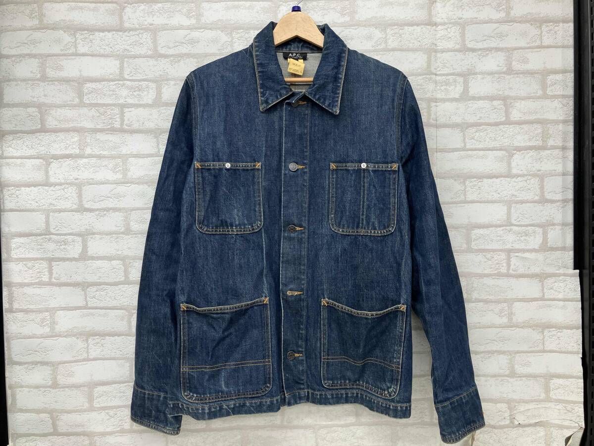 A.P.C. アーペーセー デニムカバーオール ワークジャケット インディゴ