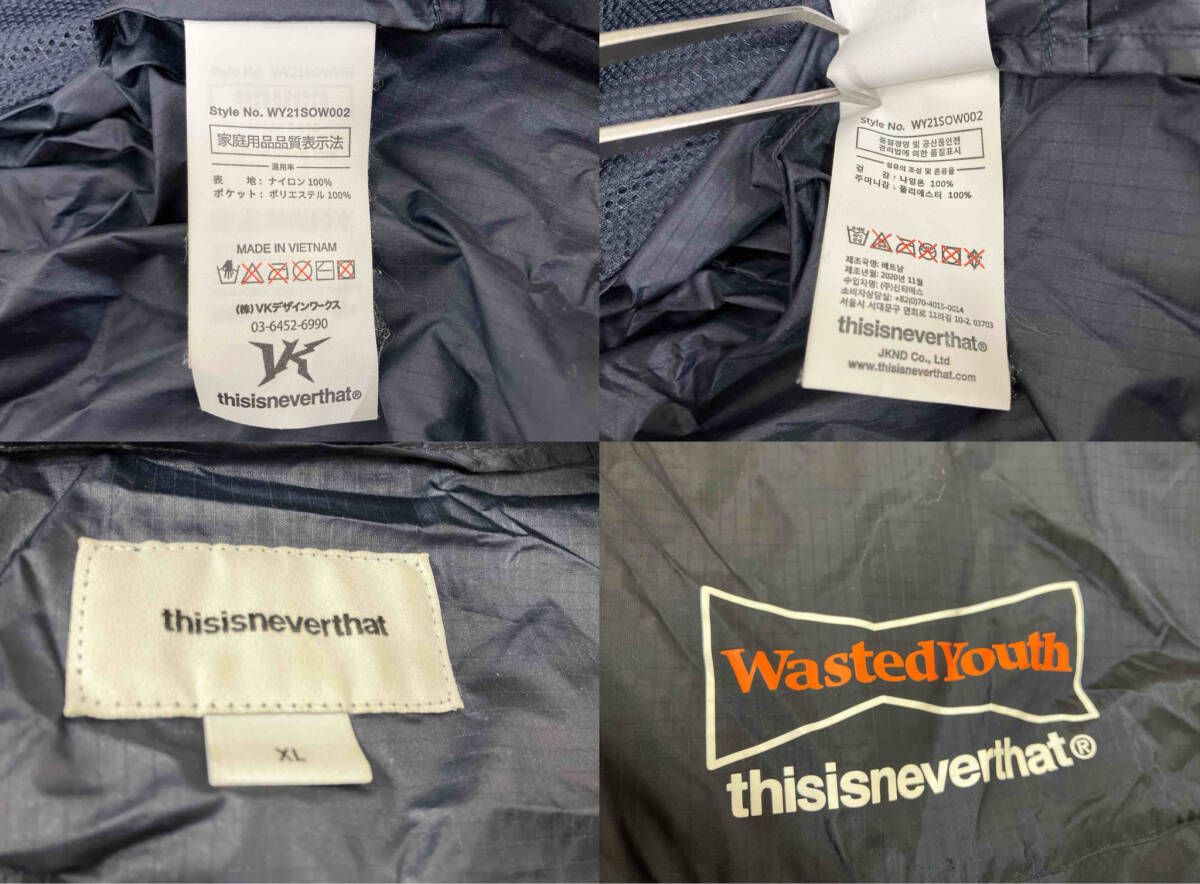 Wasted Youth × thisisneverthat WY21SOW002 ウエストウッドユース