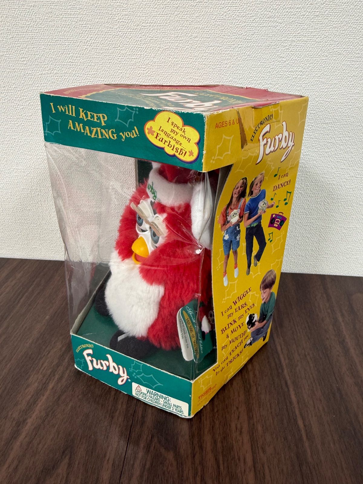 未開封品】初代ファービー 英語版 クリスマスFURBY 限定版 - メルカリ