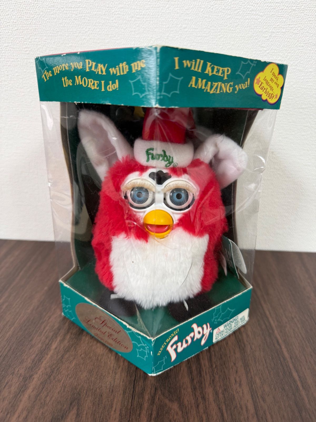 未開封品】初代ファービー 英語版 クリスマスFURBY 限定版 - メルカリ