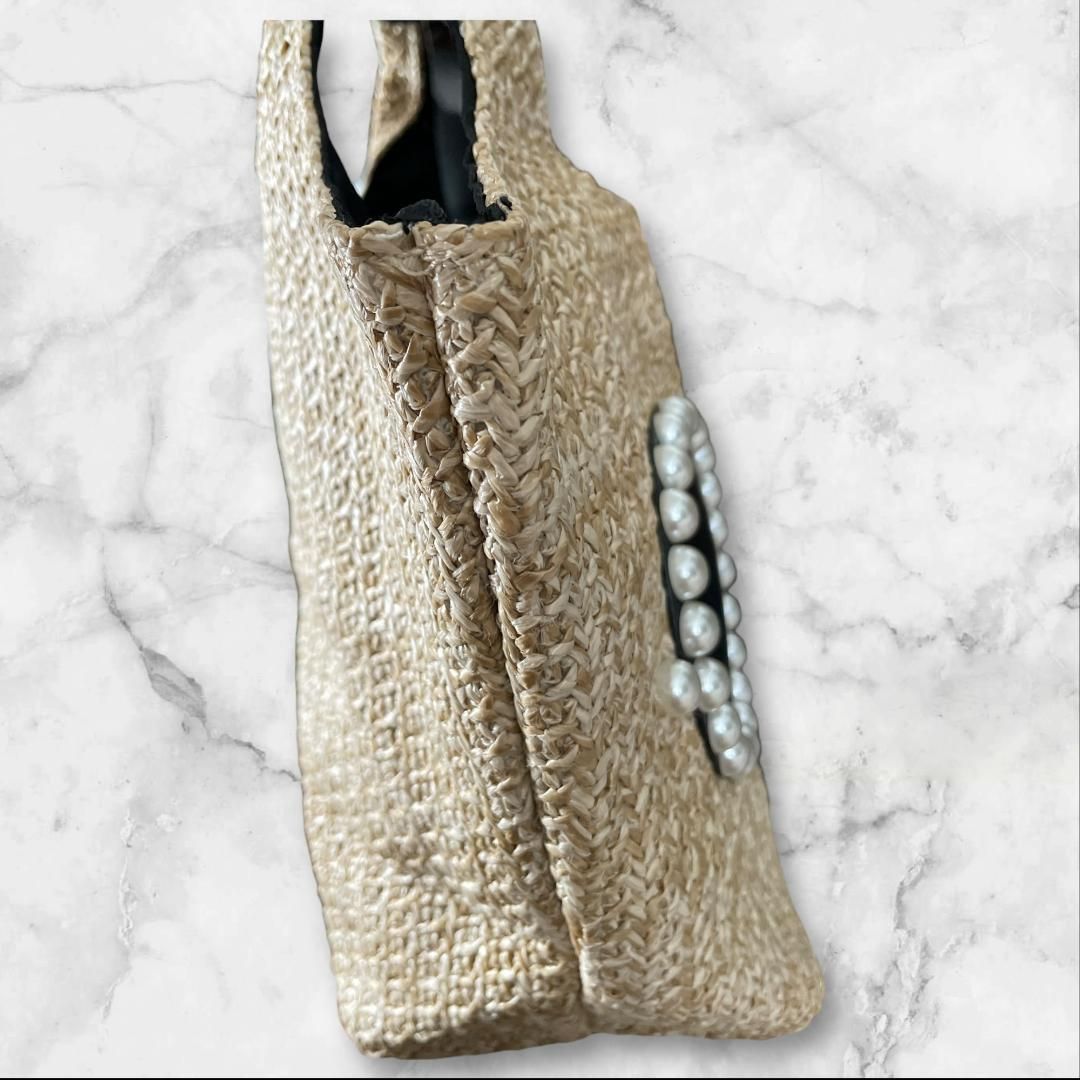 a-jolie アジョリー かごバッグ パールサングラス トート 夏 - メルカリ