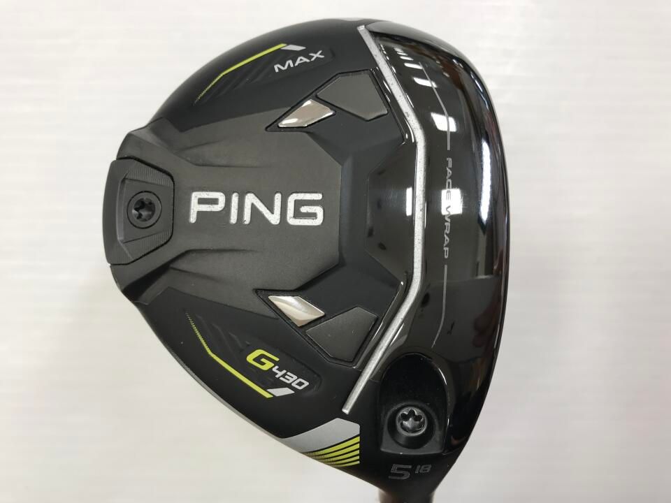 ピン G430 MAX 18度 ALTA J CB BLACK SRフレックス フェアウェイウッド