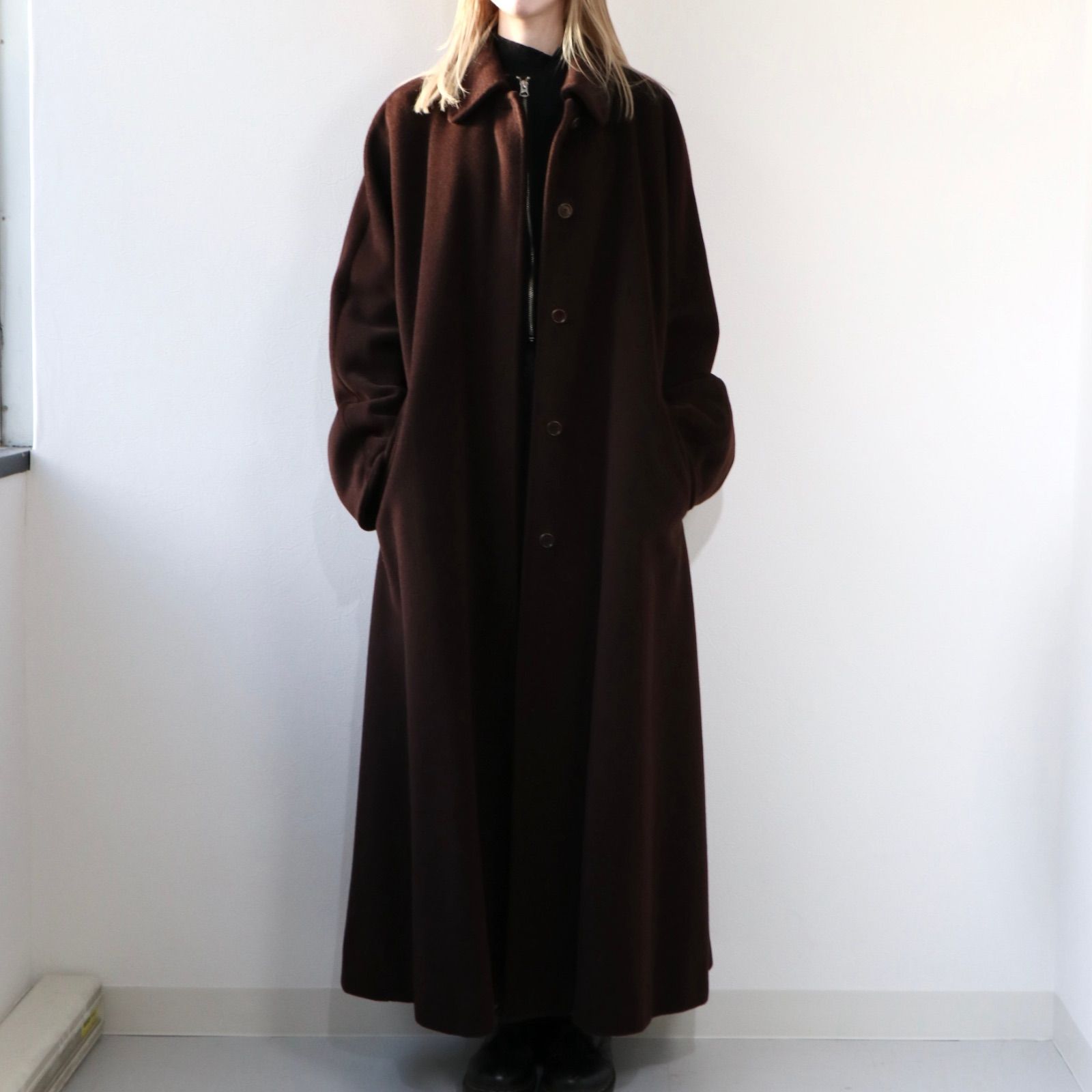 Max Mara カシミア コート ブラウン マックスマーラ - メルカリ