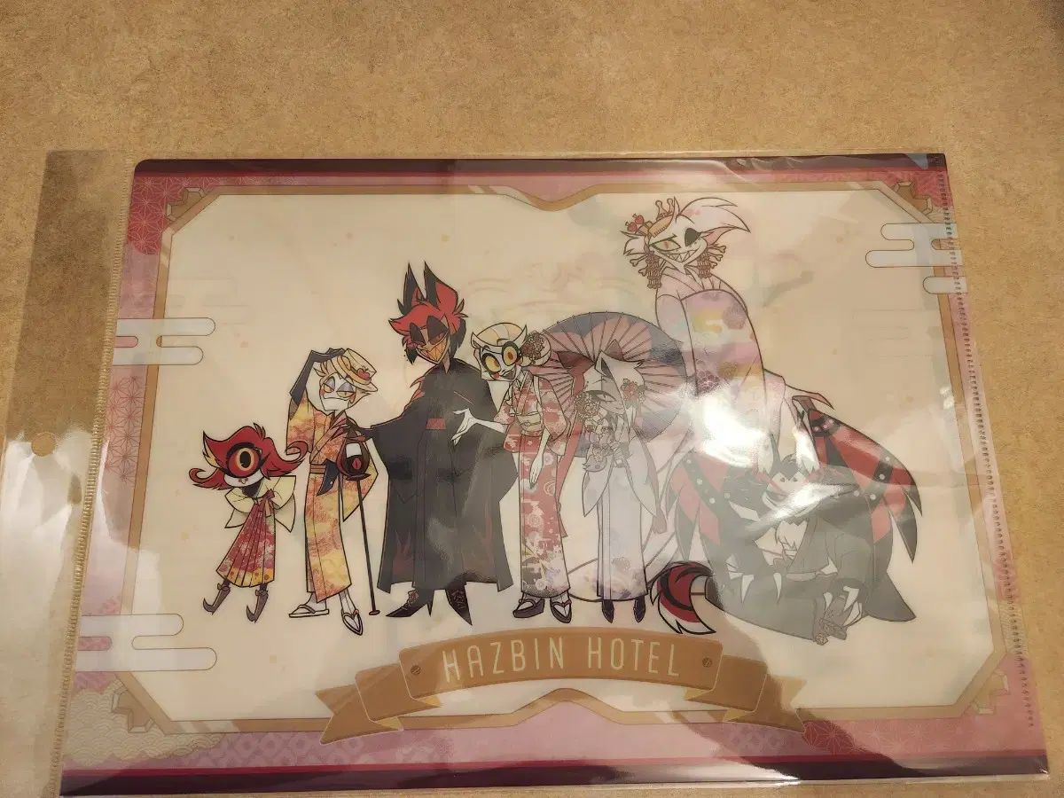 ハズビンホテル アニメイトフェア 着物 クリアファイル - メルカリ