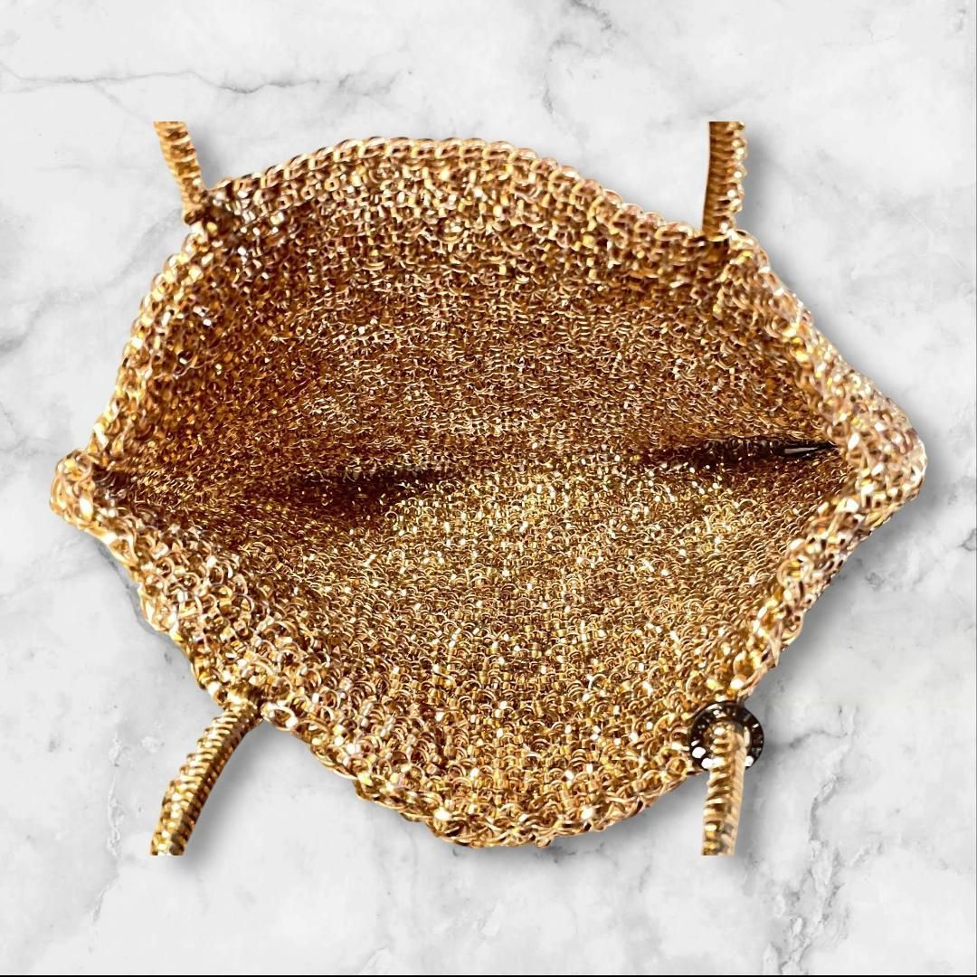 アンテプリマ ワイヤーバッグ ゴールド トート ハンドバッグ - メルカリ