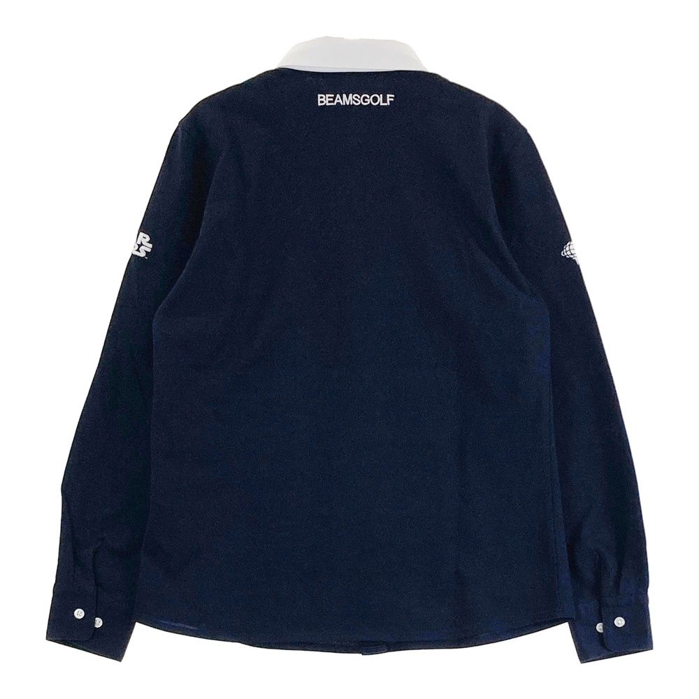 サイズ：L BEAMS GOLF ビームスゴルフ 長袖シャツ STAR WARS ネイビー