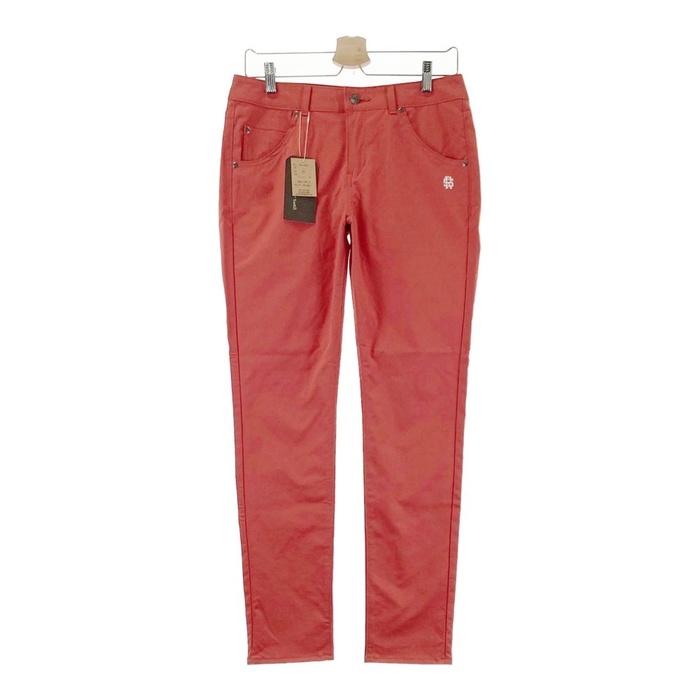 サイズ：L ROUGH&SWELL ラフアンドスウェル ロングパンツ レッド系