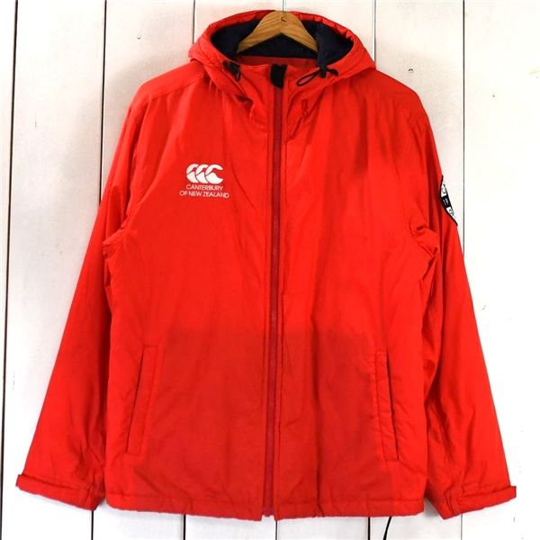 カンタベリー　ナイロンフードジャケット カンタベリー CANTERBURY OF NEWZEALAND フルジップアップ フード付