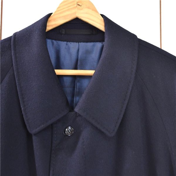 FUJII 伊製ロロピアーナ生地 カシミヤ100％ 比翼仕立て 4つボタン