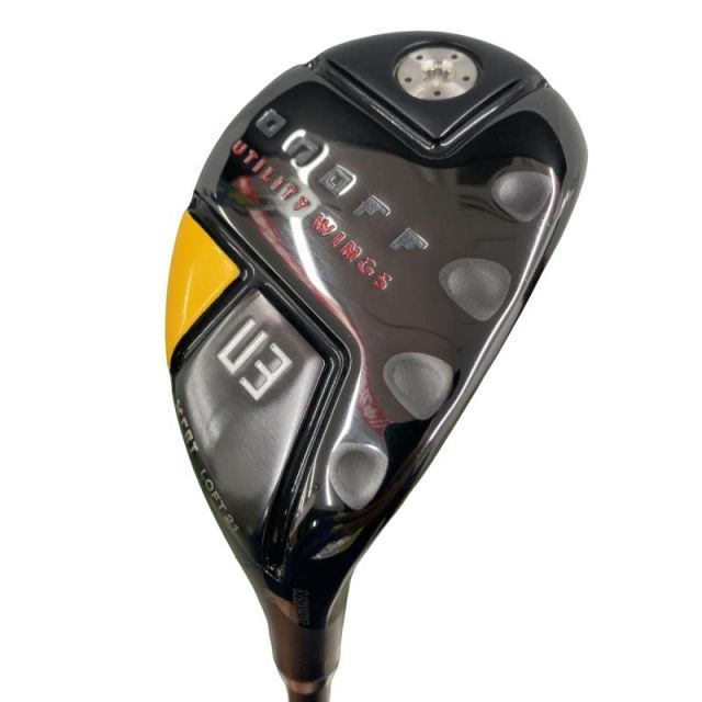  ダイワ(グローブライド) ONOFF UTILITY WINGS(2022) KURO U3 ユーティリティ UT LABOSPEC SHINARI:i80 (フレックスS) メンズ 男性用 右利き 右用 Bランク ゴルフクラブ