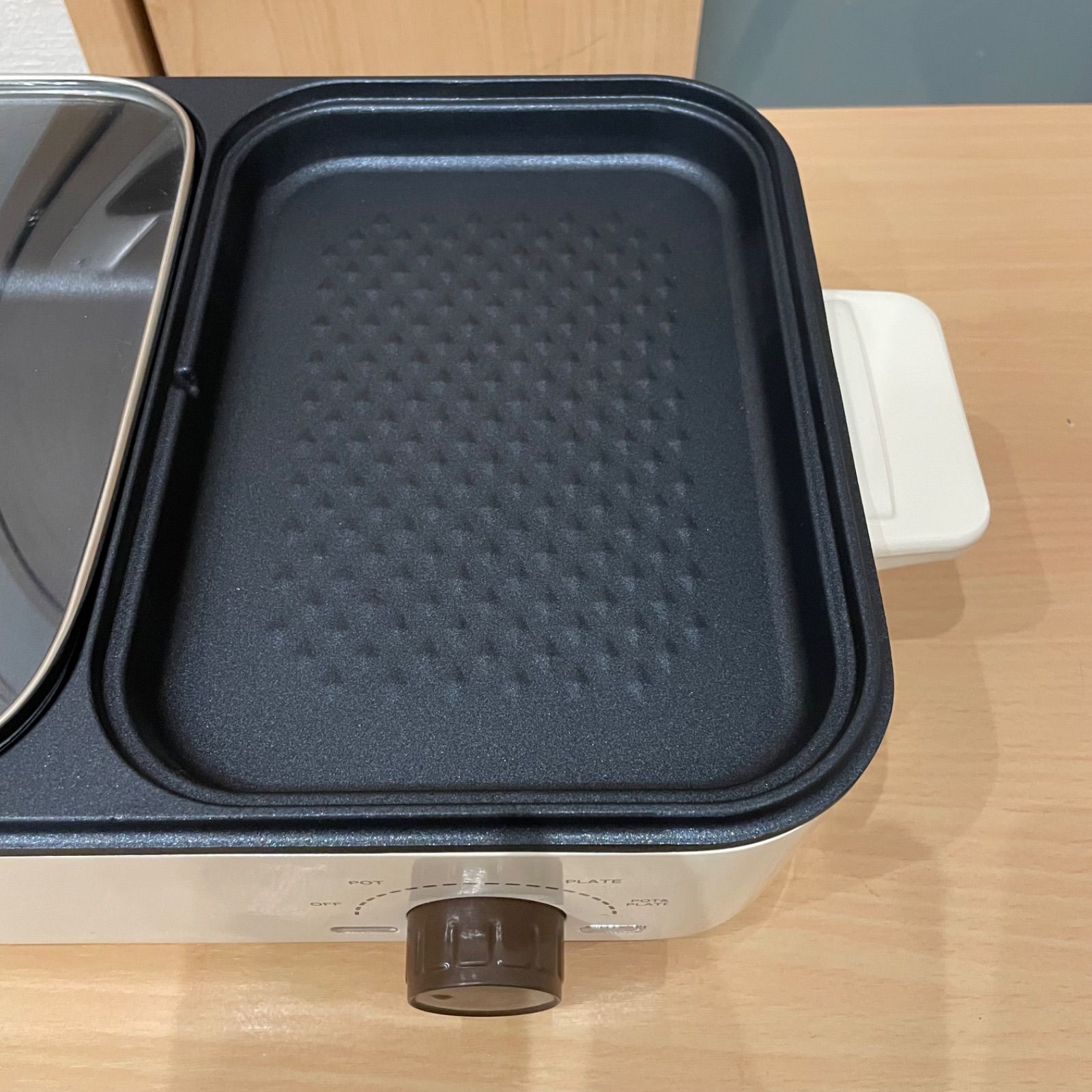 Lunon 2in1 ホットプレート 6106B ホワイト - メルカリ