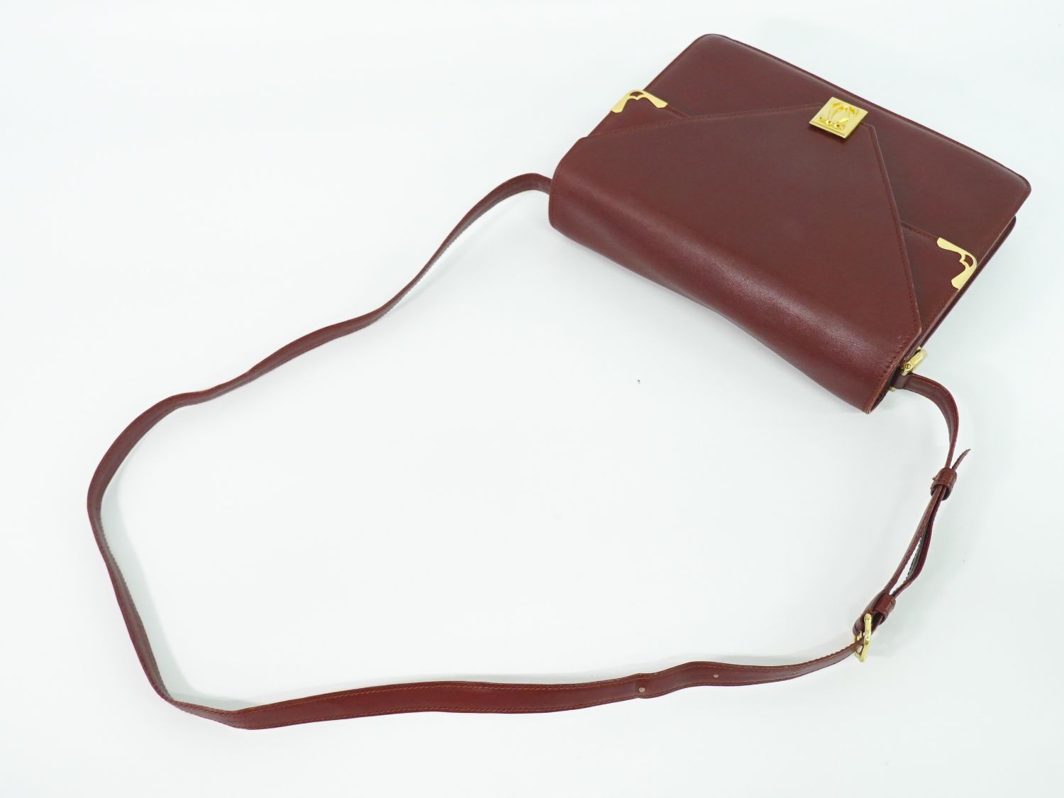 バッグ 本物 カルティエ Cartier マストライン ショルダーバッグ 