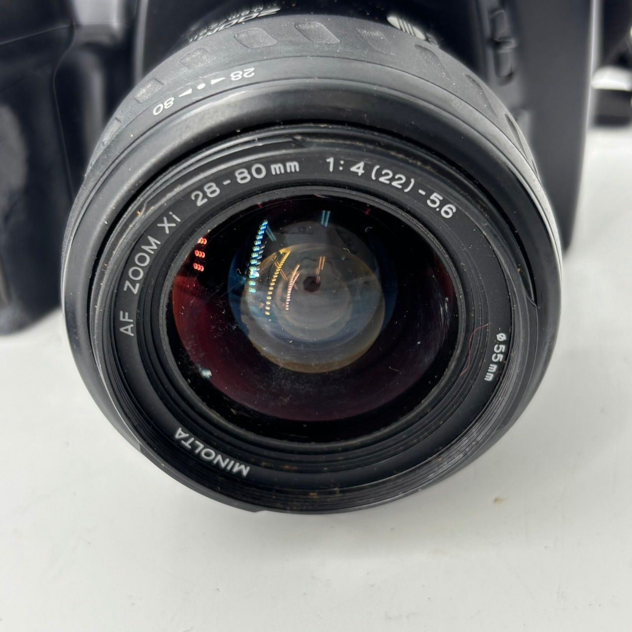 MINOLTA α5xi ミノルタ 一眼レフカメラ、AF 100-300mm ズームレンズ