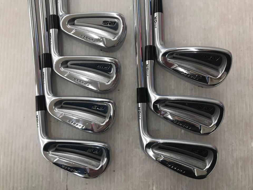 プロギア RS 2018 ﾀﾞｲﾅﾐｯｸｺﾞｰﾙﾄﾞ ﾂｱｰｲｼｭｰ アイアンセット 中古【最短