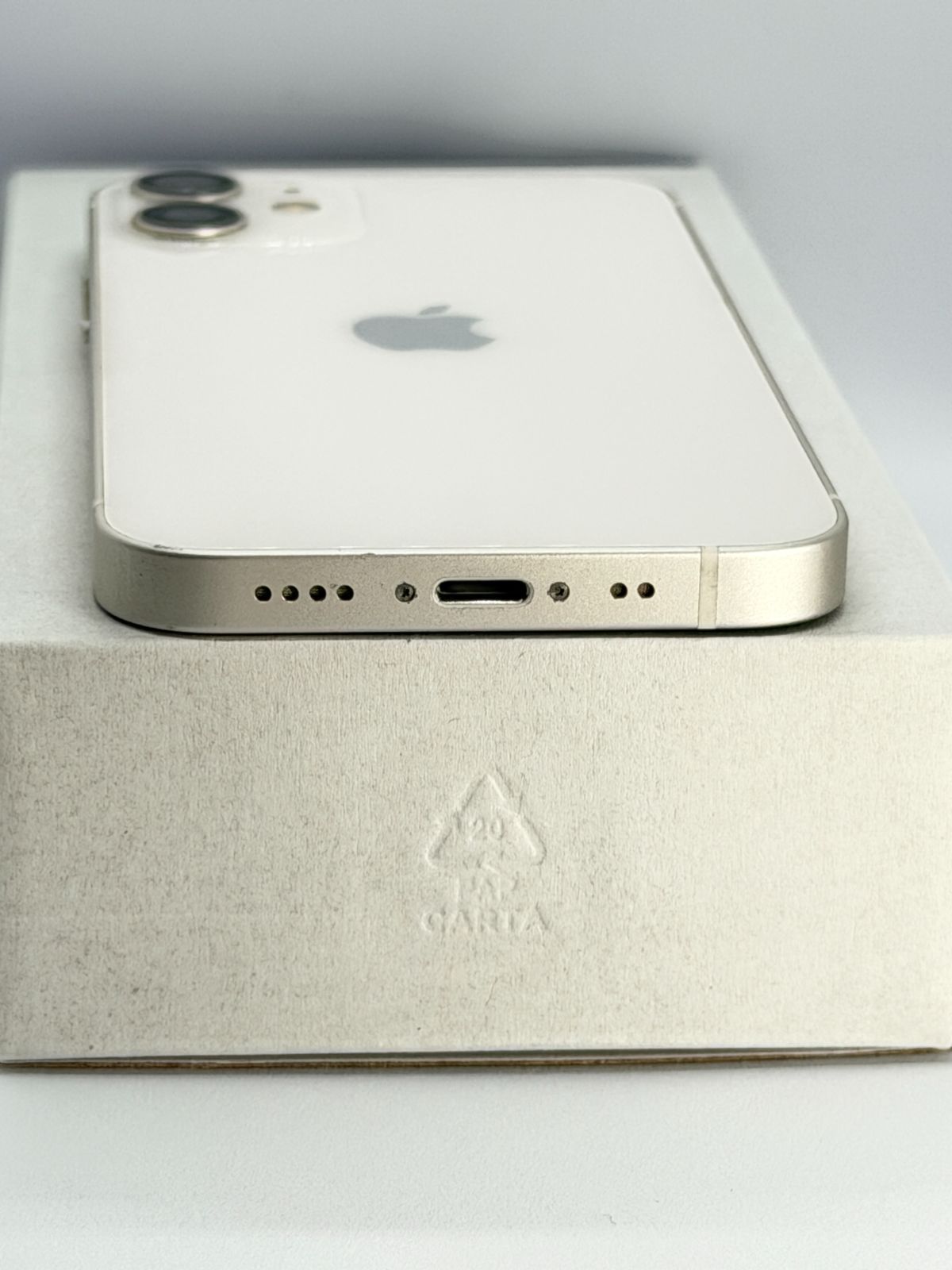 BT100%】iPhone 12 mini 64GB ホワイト AU SIMロック解除済 #138