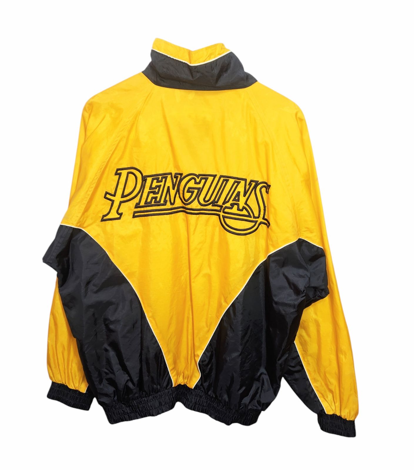 90s FANS GEAR NHL ピッツバーグ・ペンギンズ ナイロンジャケット