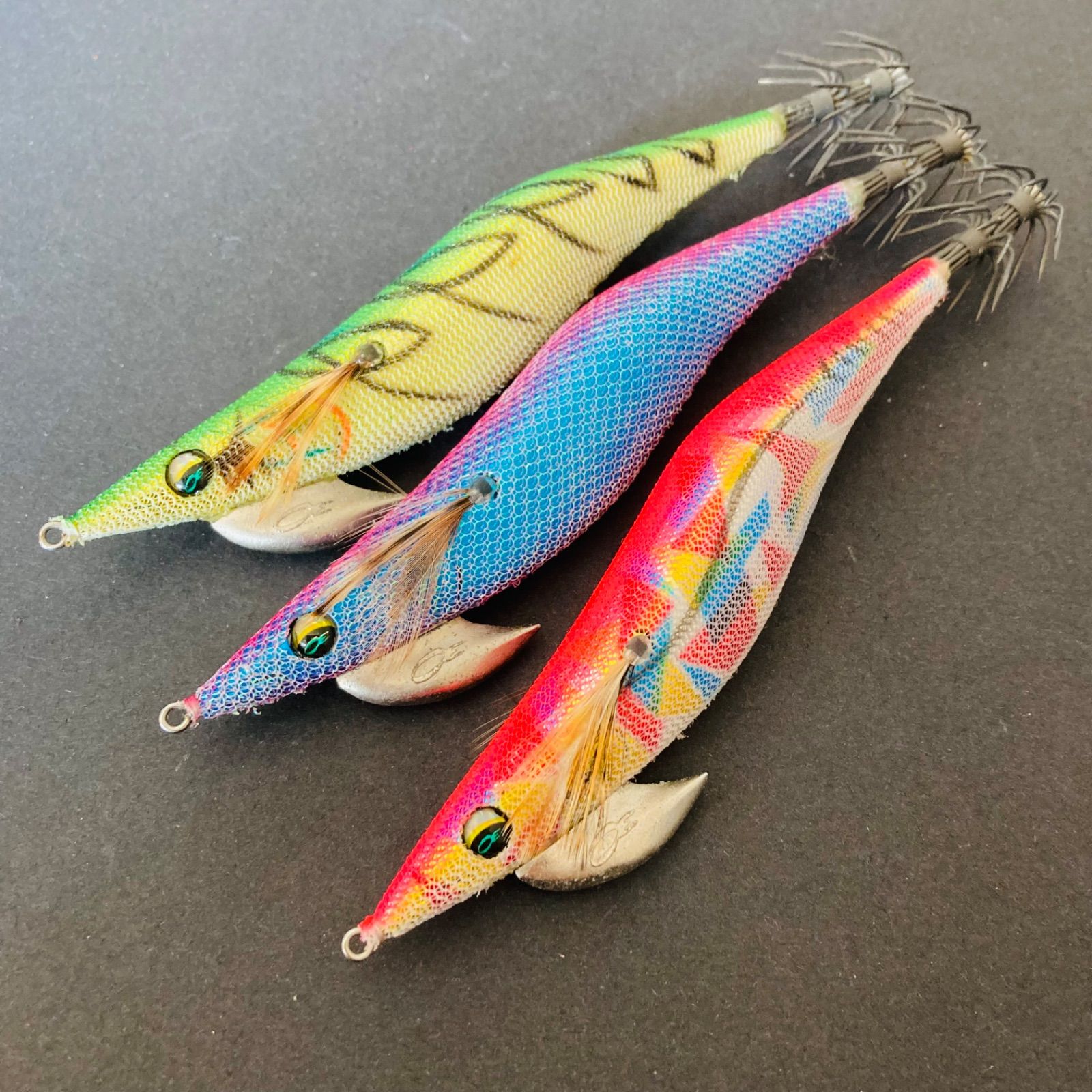 状態良好】 エメラルダス ダートII 4号 エギ エギセット Daiwa