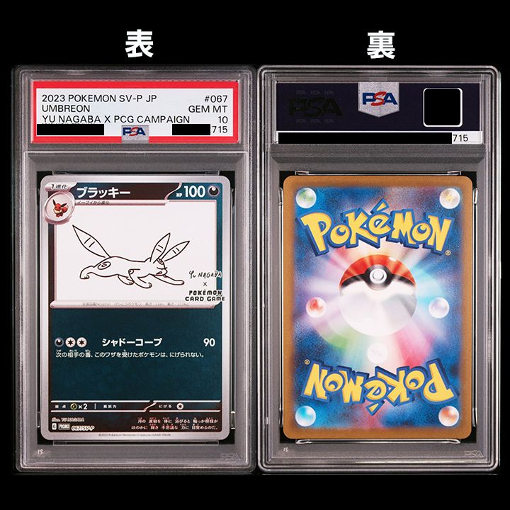 PSA10】 『イーブイ: プロモ [SV-P 062]』 『ブラッキー: プロモ [SV-P