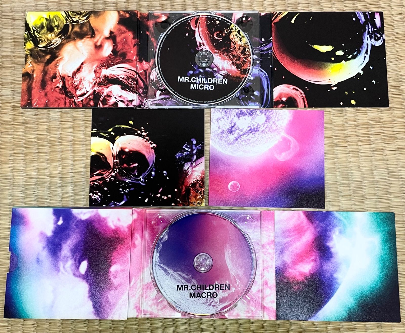 通常盤 Mr.Children CD 2点セット ミクロ マクロ ベスト アルバム