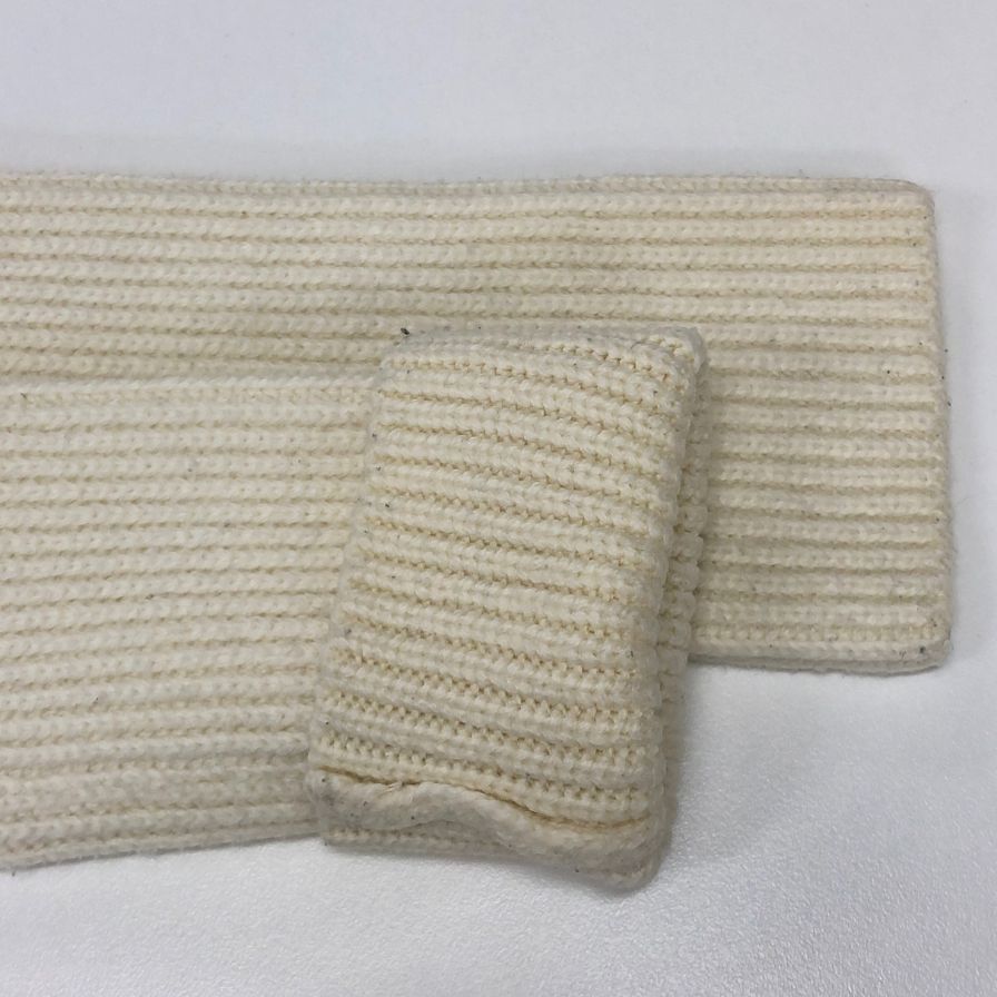 フォクシー ハイネック ニット トップス コットン ロゴプレート【AFB3