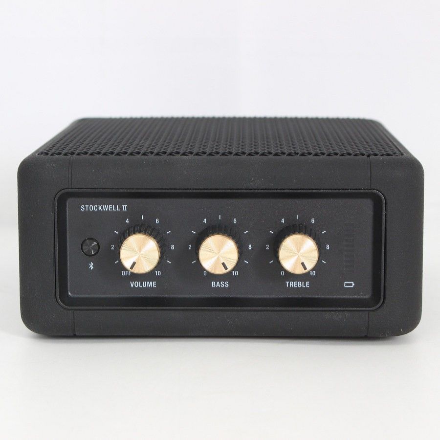 美品】Marshall STOCKWELL II Black and Brass ワイヤレススピーカー