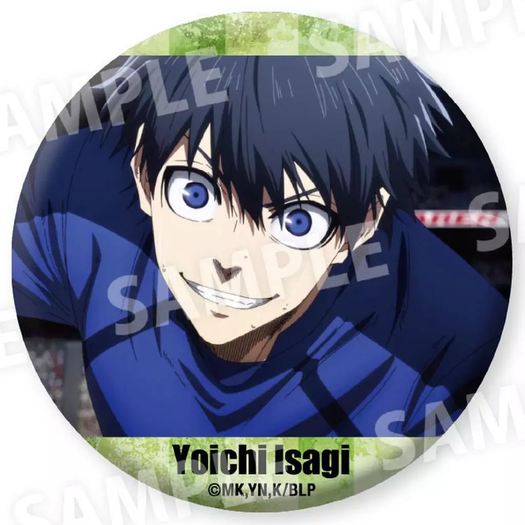 中古】バッジ・ビンズ 潔世一(黒アルファベット) 「ブルーロック だけ