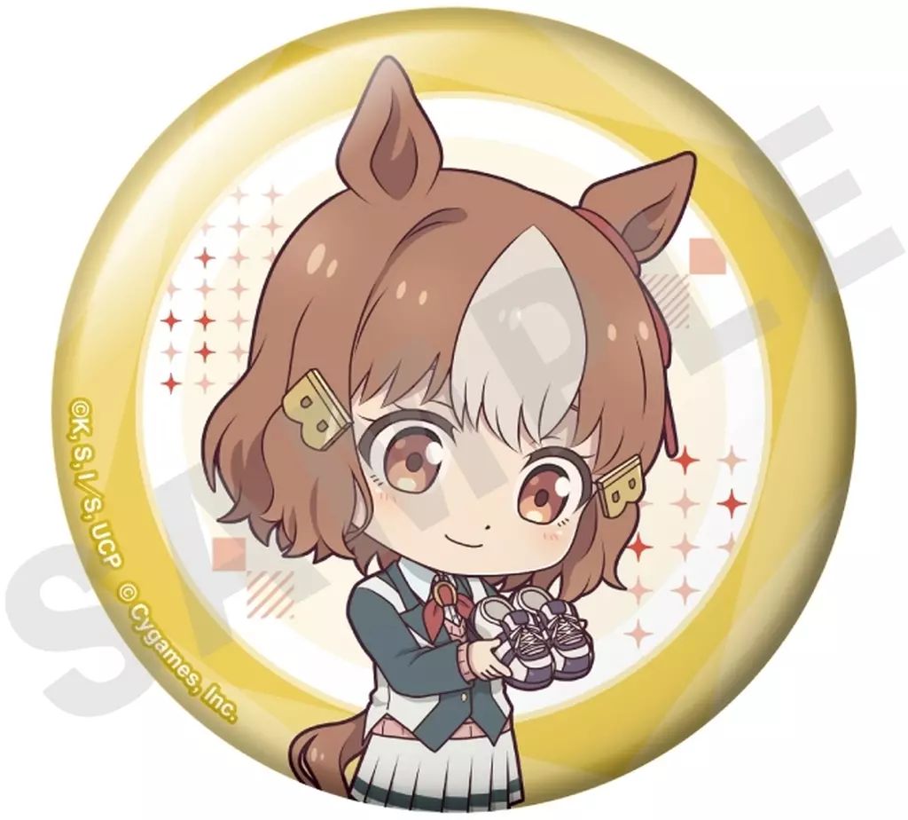 中古】バッジ・ビンズ ベルノライト 「ウマ娘 シンデレラグレイ らぶ