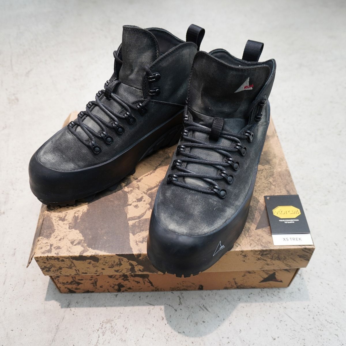 美品 ROA ロア Hiking CVO Boot Sneaker ハイキング ブーツ スニーカー 