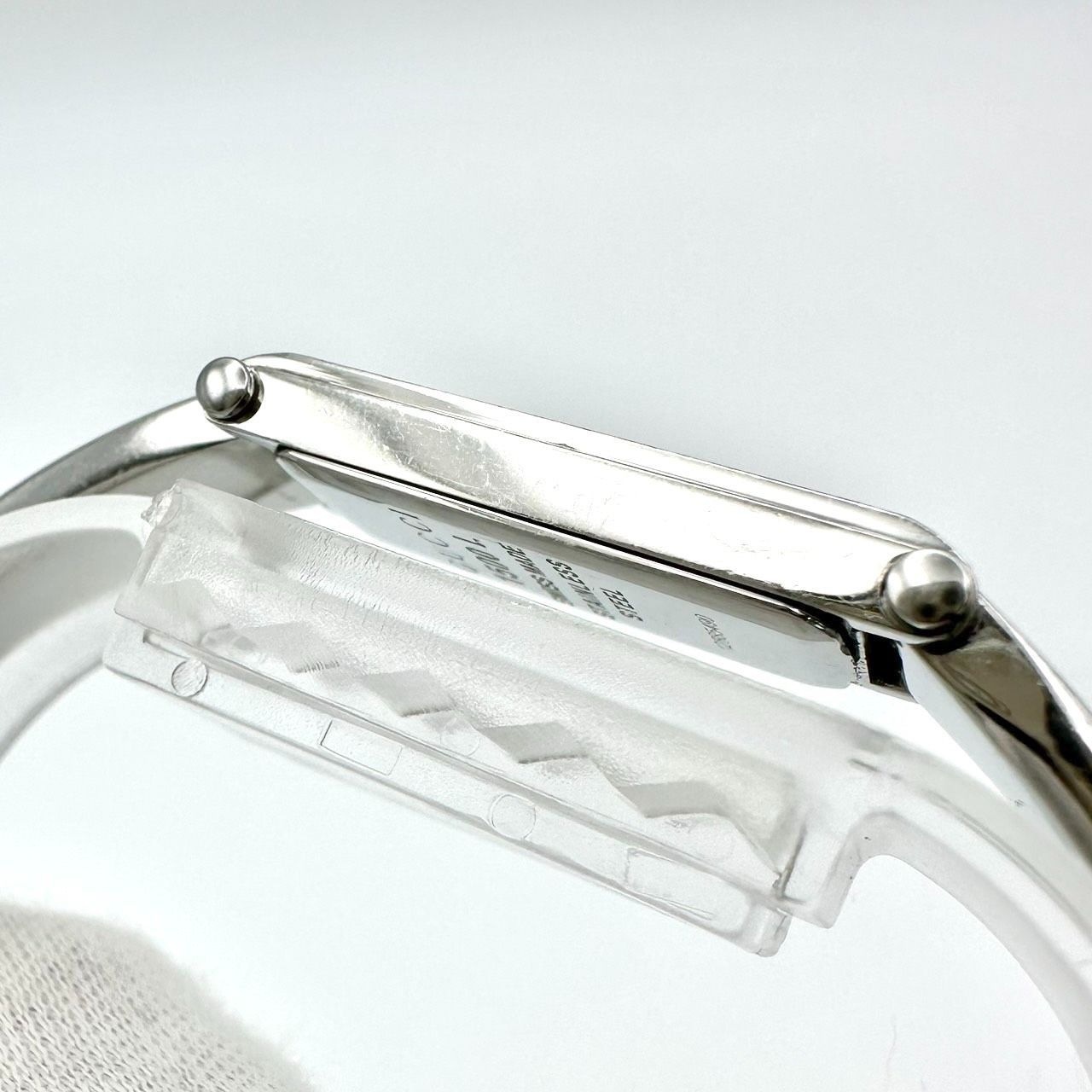 返品OK】新品電池交換済み GUCCI グッチ 1500L クォーツ 1Pダイヤ