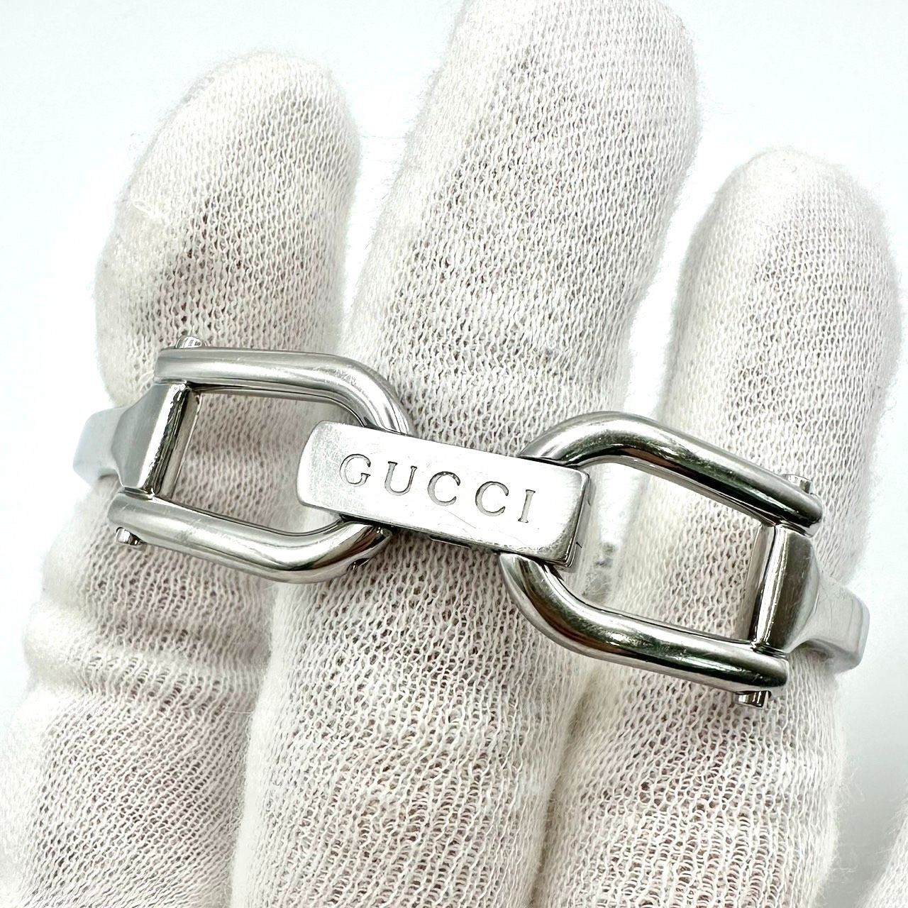 返品OK】新品電池交換済み GUCCI グッチ 1500L クォーツ 1Pダイヤ