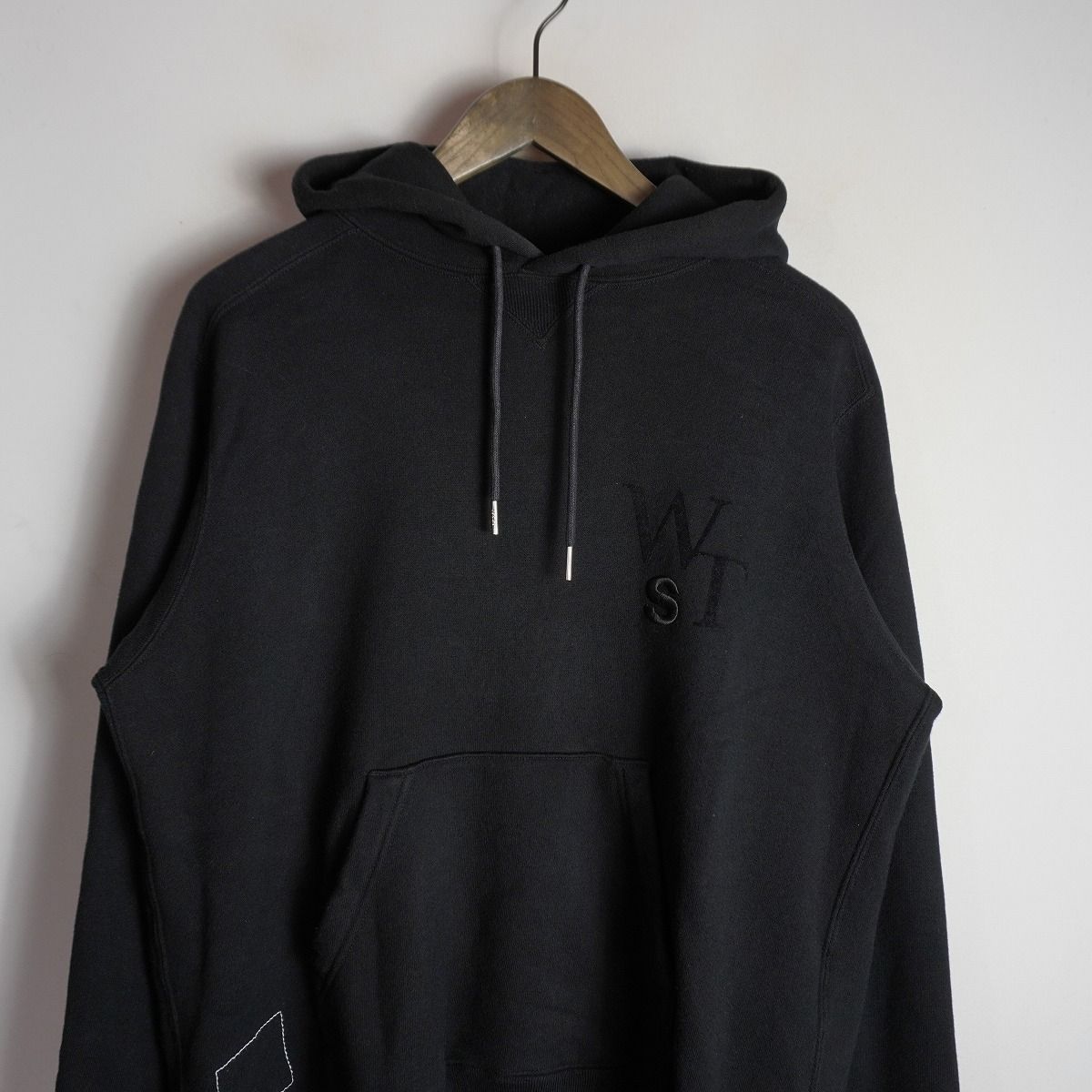 正規 25SS WTAPS ダブルタップス × sacai サカイ Flock Print Hoodie