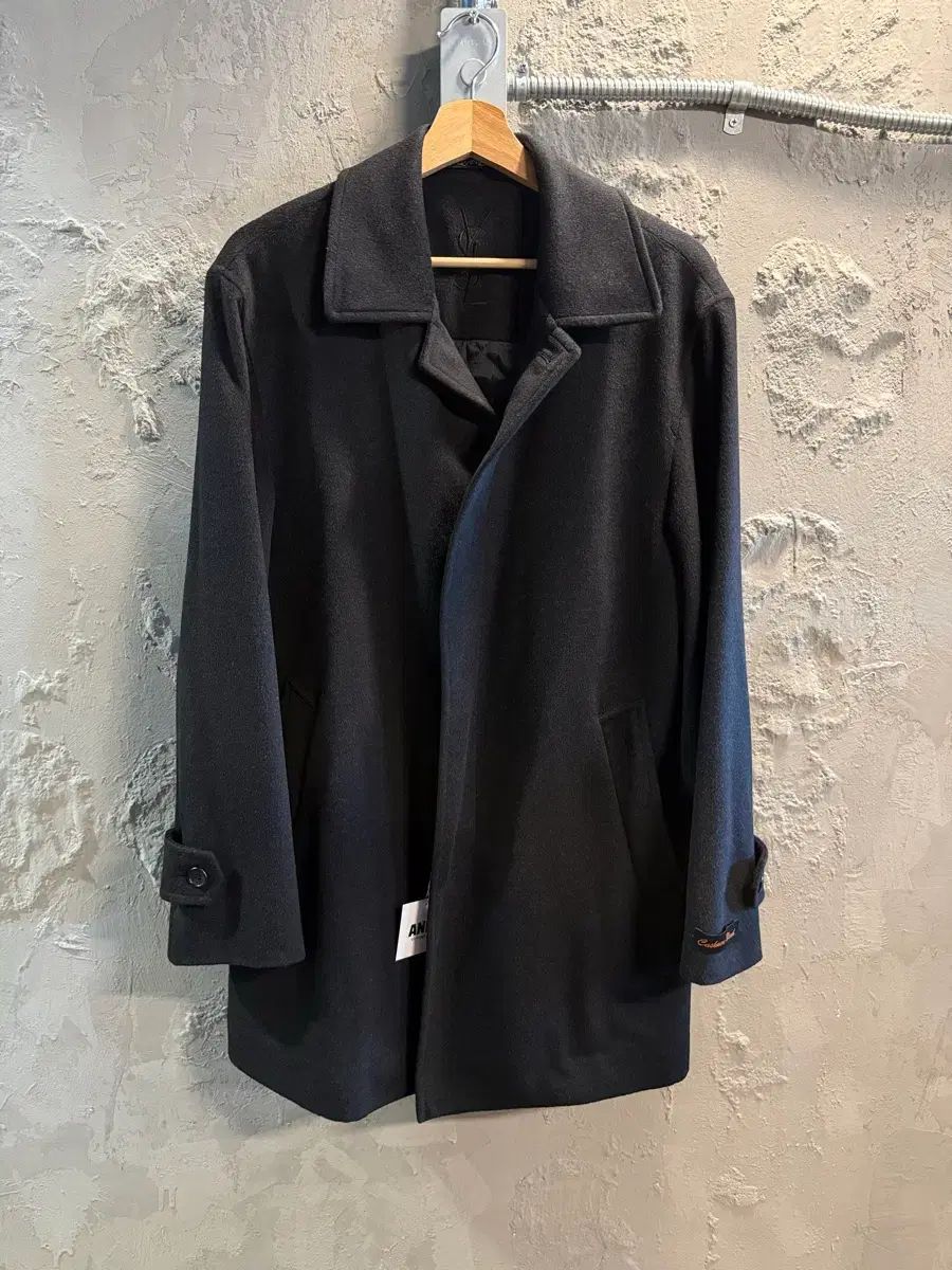 YVES SAINT LAURENT イヴ・サンローラン カシミアブレンド ウール