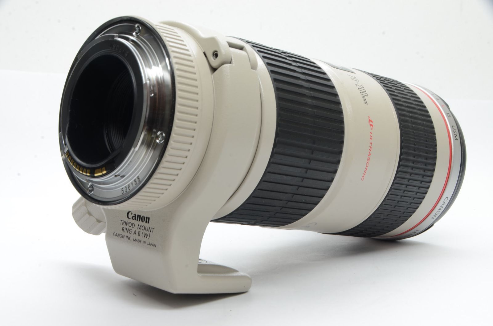 キヤノン Canon EF 70-200mm F4 L IS USM 三脚座A II (W) 付き - メルカリ