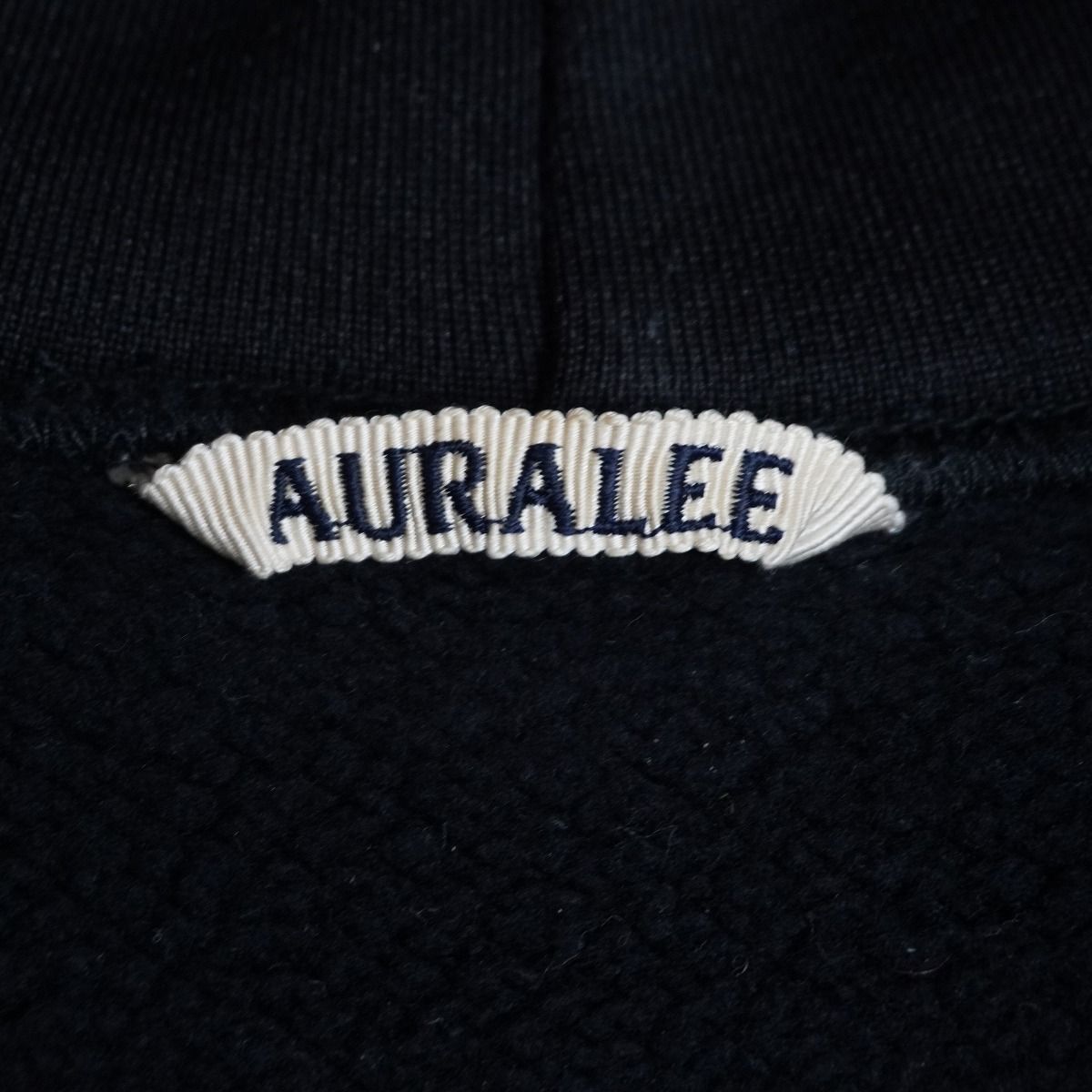 正規 AURALEE オーラリー BAGGY POLYESTER SWEAT P/O PARKA バギー