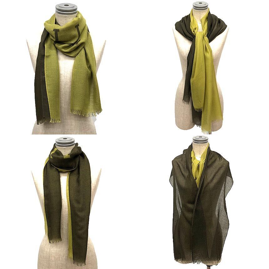 HERMES エルメス ストール マフラー カシシル ショール カシミヤ