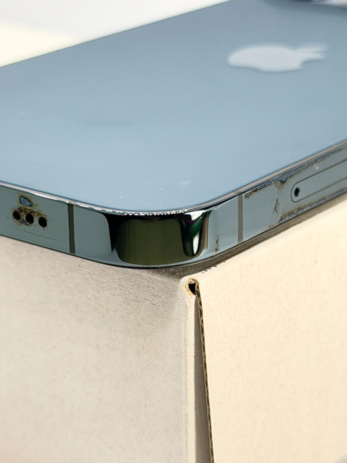 BT100%】iPhone 12 pro 256GB パシフィックブルー SIMフリー#146