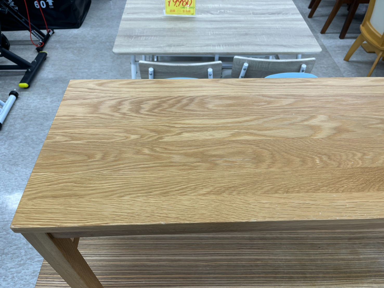 無印良品 無垢材ベンチ オーク材 中古品 廃盤希少無印良品 無垢材 テーブル