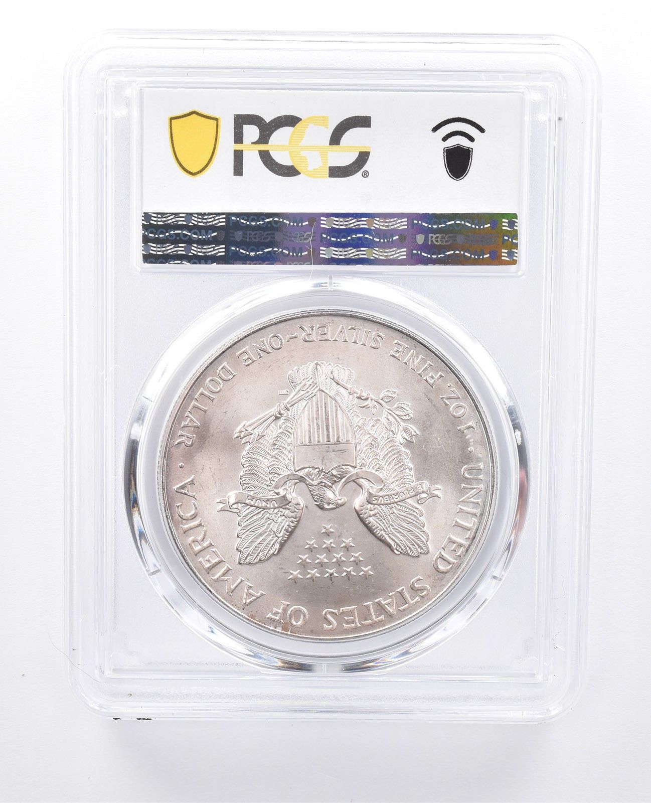 1999年 アメリカン シルバー イーグル MS67 PCGS 美しい T *8004