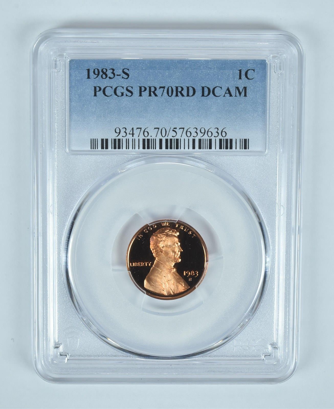 1983-S リンカーン記念セント PR70 DCAM PCGS ブルーラベル - メルカリ