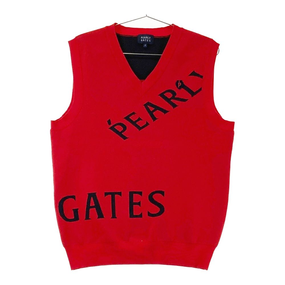サイズ：4 PEARLY GATES パーリーゲイツ 2024年モデル Vネック ニット
