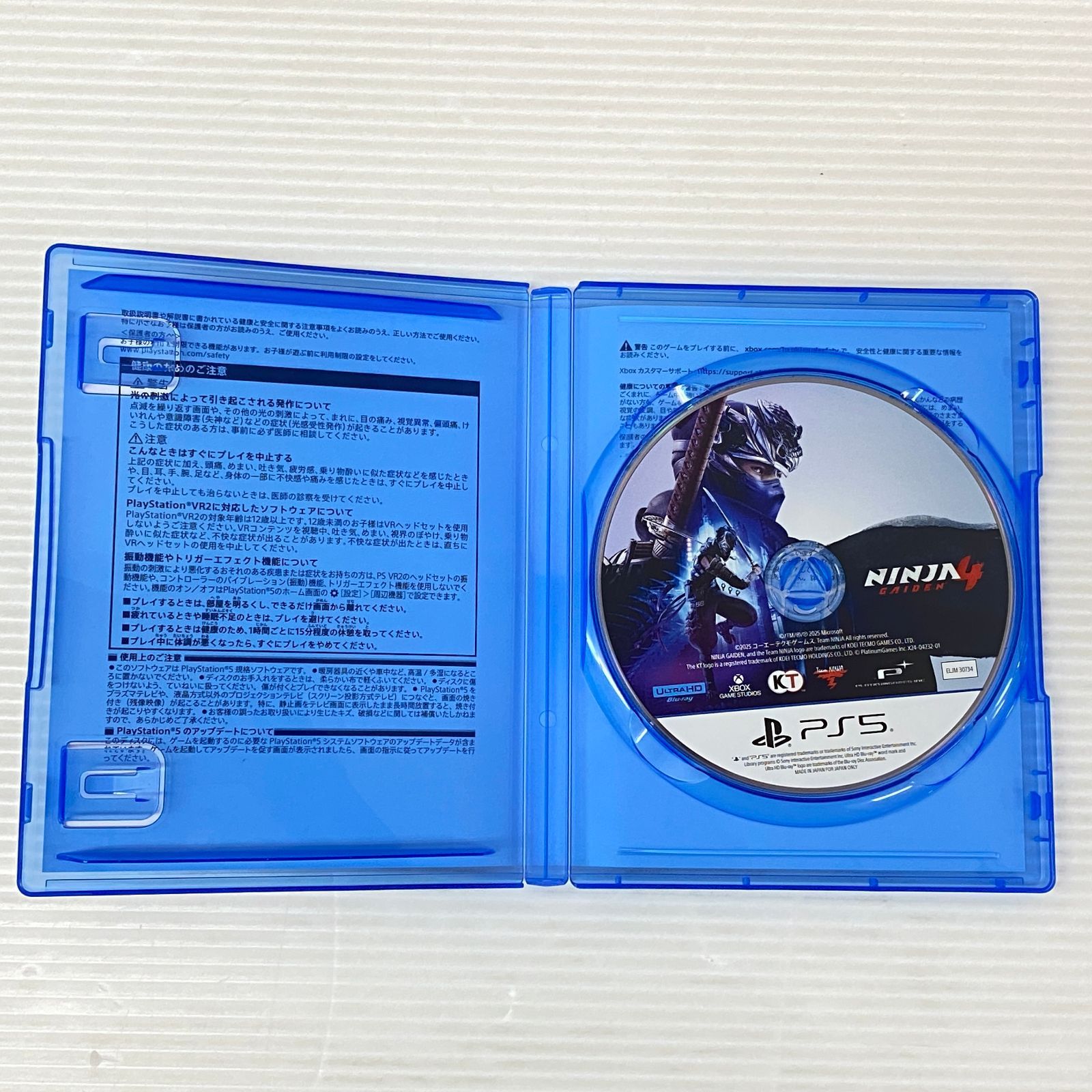 □PS5ソフト NINJA GAIDEN 4 [PlayStation 5] 中古品 smps5094041