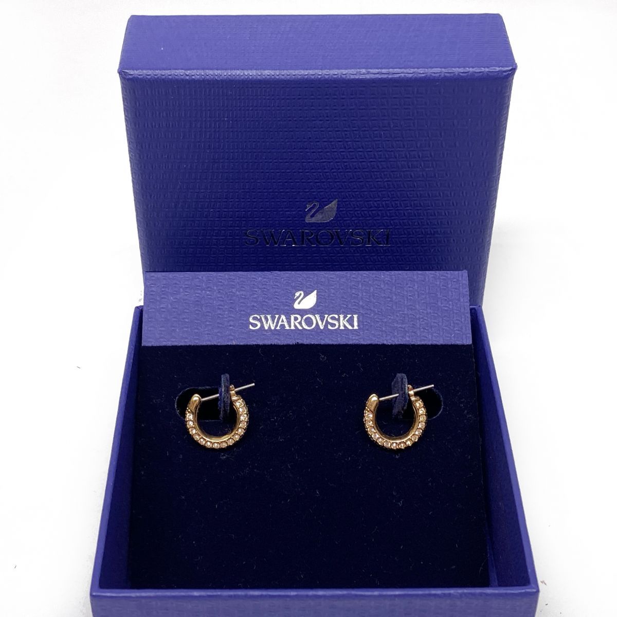 Swarovski スワロフスキー フープピアス アクセサリー レディース 