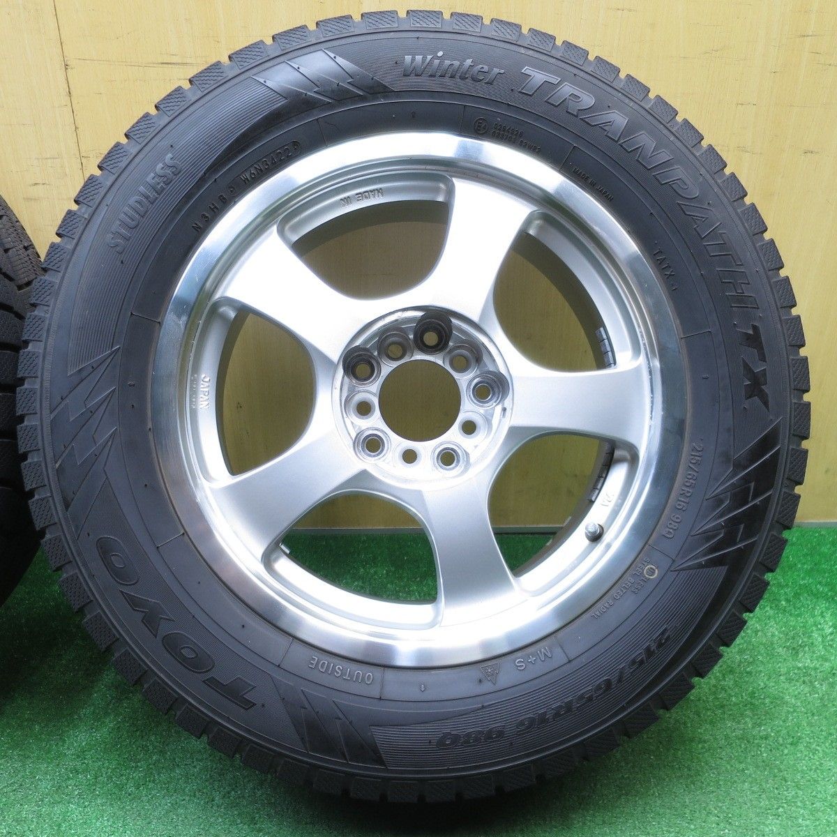 YOKOHAMA ice GUARD iG60 215⁄65R16 16インチ スタッドレス 4本 バリ溝 